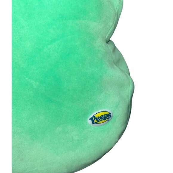 Peeps Plush Bunny Rabbit Easter Baby Nerd Carrot Green Orange Pink Lot of 2 12" - Picture 5 of 14